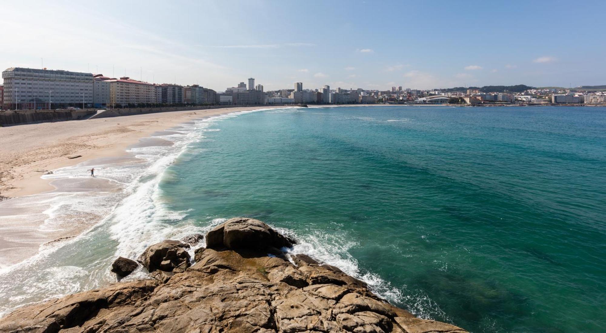 Lujoso Apartamento Centro A 3 Minutos De La Playa A Coruña Exteriör bild